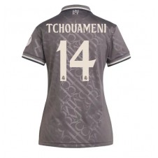 Real Madrid Aurelien Tchouameni #14 Tredje Tröja Dam 2024-25 Korta ärmar